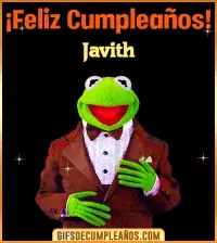 GIF Meme feliz cumpleaños Javith